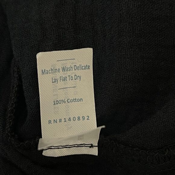 SOLD - Marine Layer 2023 Corinne Double Gauze Cotton Maxi Dress - Picture 9 of 11